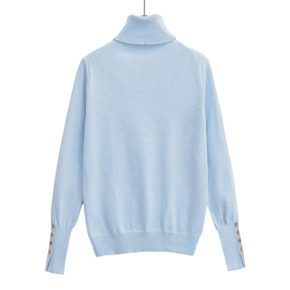 Women's Sweater Long Sleeve Sweaters & Cardigans Vacation Simple Style Solid Color