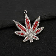 Silver (Painting Red Oil) 4.3 * 4.9cm
