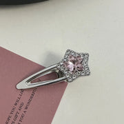 Pink Rhinestone-Five-Pointed Star Diamond