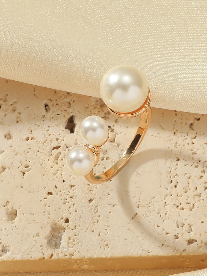 Elegant Simple Style Geometric Alloy Adults Rings