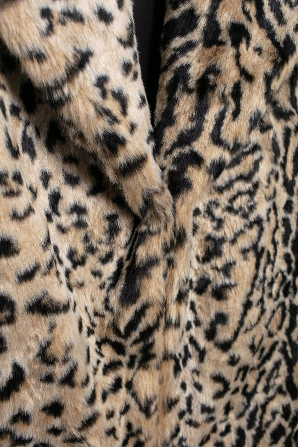 Women's Casual Luxurious Leopard Coat