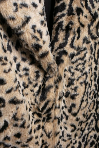 Women's Casual Luxurious Leopard Coat