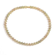 Gold Color Diamond Necklace
