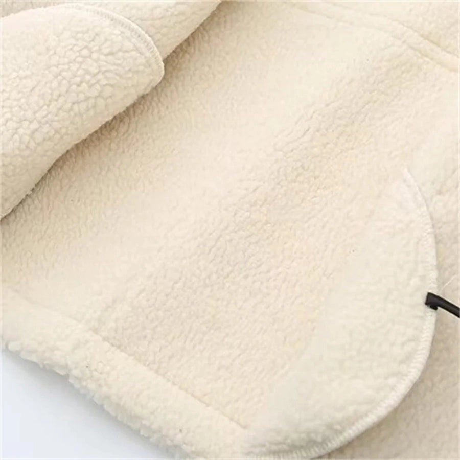 Women's Preppy Style Color Block Coat
