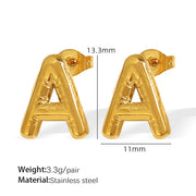 Eh860ga Gold Earrings
