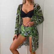 Water Ripple Boxer Suit