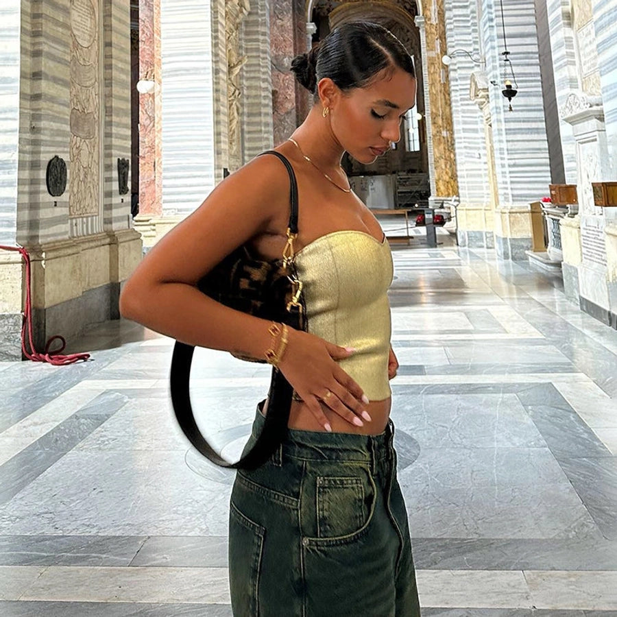 Women's Camisole Tank Tops Streetwear Solid Color