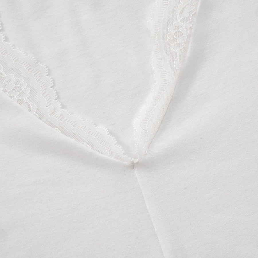 Women's T-shirt Long Sleeve Blouses Vacation Simple Style Solid Color