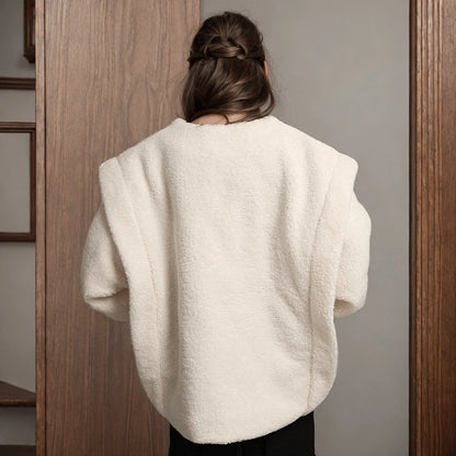 Women's Vacation Simple Style Solid Color Zipper Coat