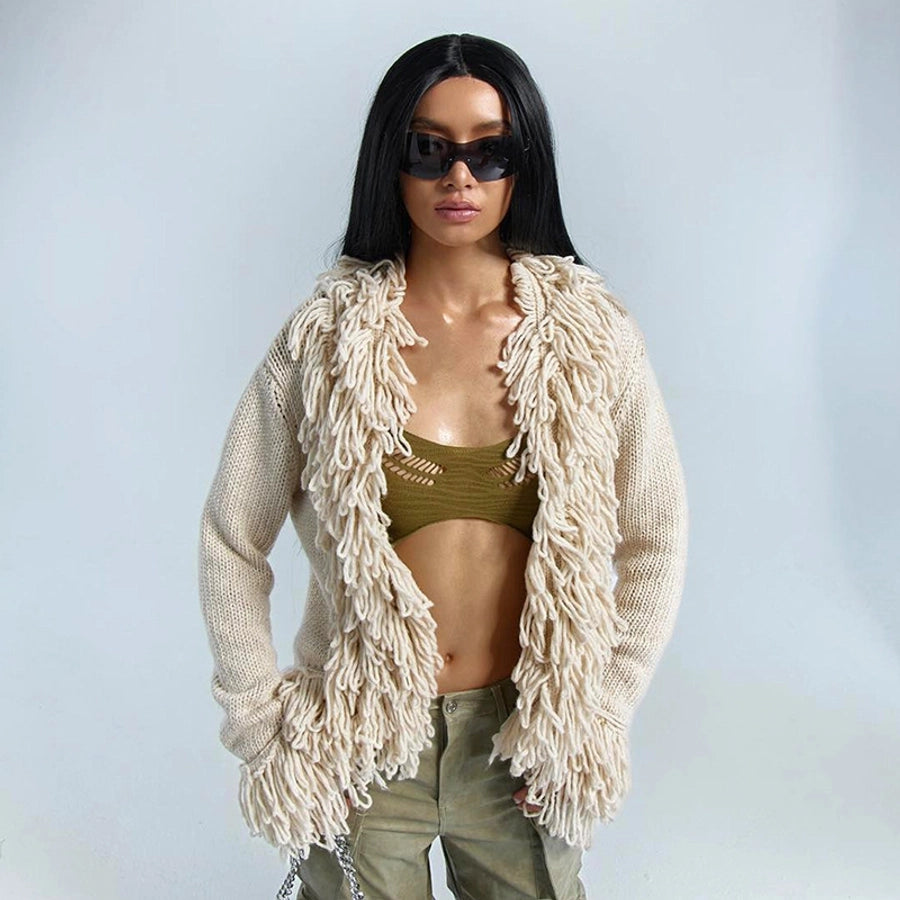 Women's Sweater Long Sleeve Sweaters & Cardigans Streetwear Solid Color