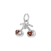 Vd1752 White Gold Color Red Diamond Cherry