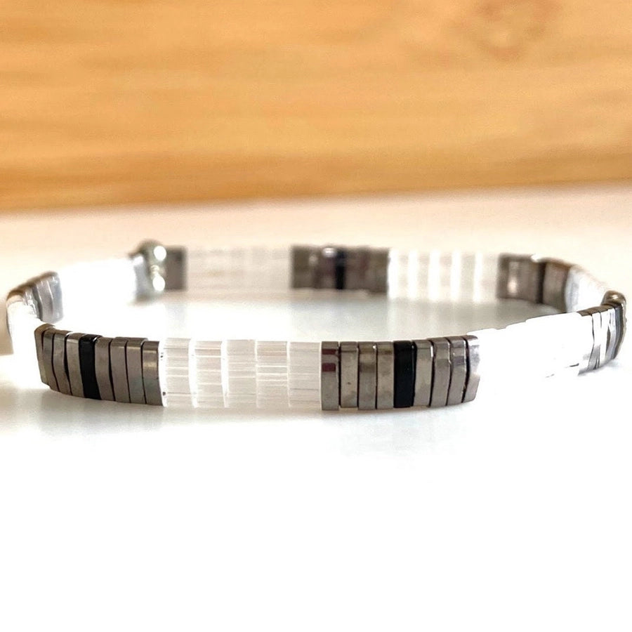 Casual Geometric Beaded  Beaded Bracelets