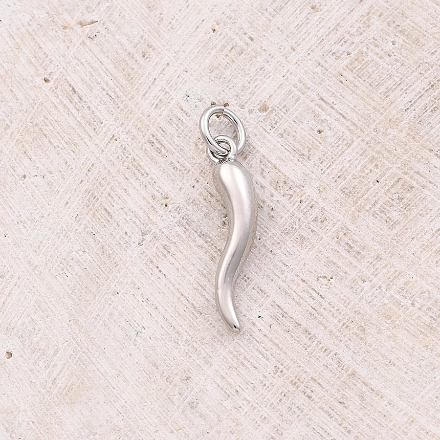 1 Pc/Package 18x4.5mm Hole 3~3.9mm Copper 18K Gold Plated White Gold Plated chili Polished Pendant Jewelry Accessories