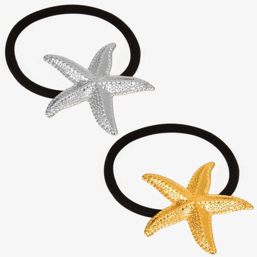 Women's Simple Style Starfish 304 Stainless Steel Plating Hair Tie