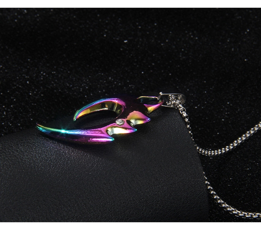 Hip-Hop Rock Geometric 201 Stainless Steel Alloy Plating Unisex Pendant Necklace