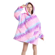 Colorful Purple Children's Composite Nightgown