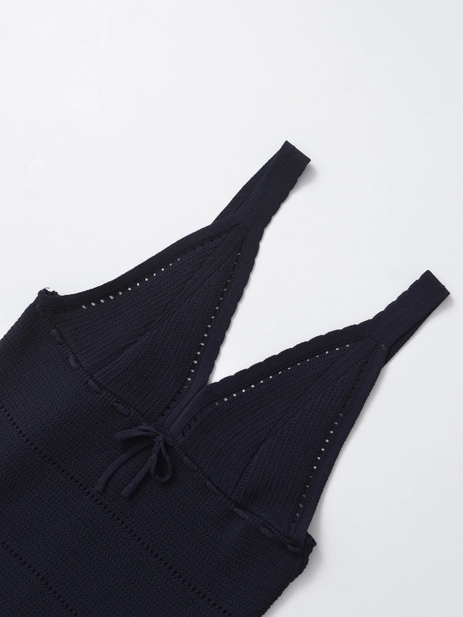 Women's Camisole Knitwear Sleeveless Tank Tops Streetwear Solid Color