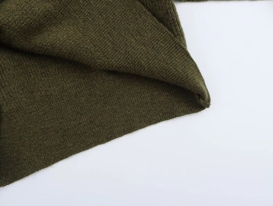 Women's Knitwear Long Sleeve Sweaters & Cardigans Casual Solid Color