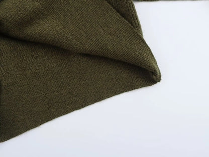Women's Knitwear Long Sleeve Sweaters & Cardigans Casual Solid Color