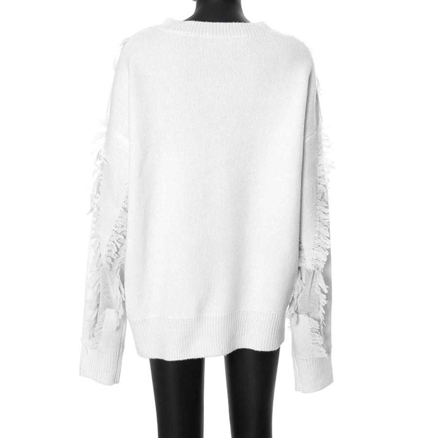 Women's Sweater Long Sleeve Sweaters & Cardigans Streetwear Solid Color
