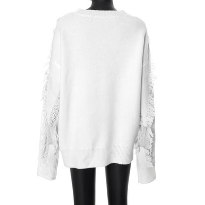 Women's Sweater Long Sleeve Sweaters & Cardigans Streetwear Solid Color