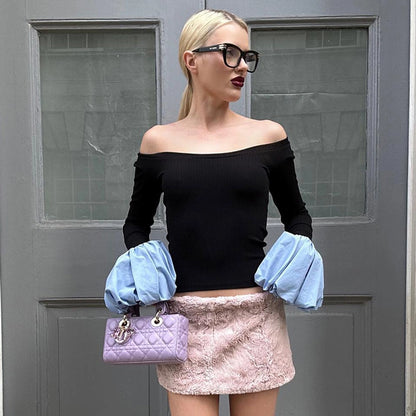 Women's T-shirt Long Sleeve T-Shirts Streetwear Solid Color