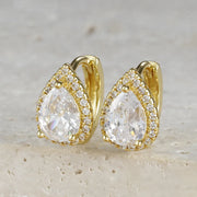 E1658 Golden-White Diamond 2PCs