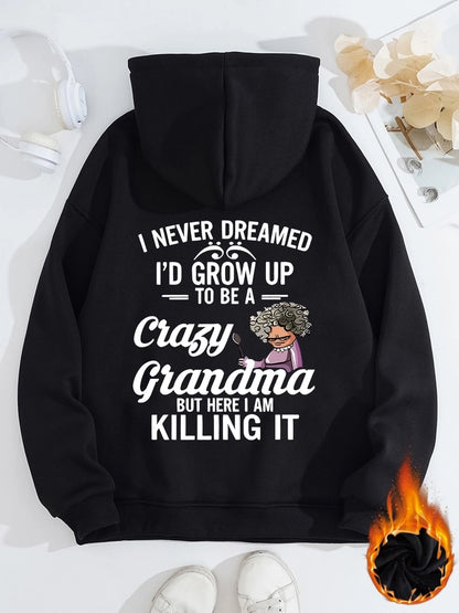 Hoodies & Sweatshirts Long Sleeve Streetwear Letter