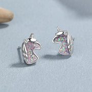 White Gold Color (with Silver Plug) 6.6 * 10mm