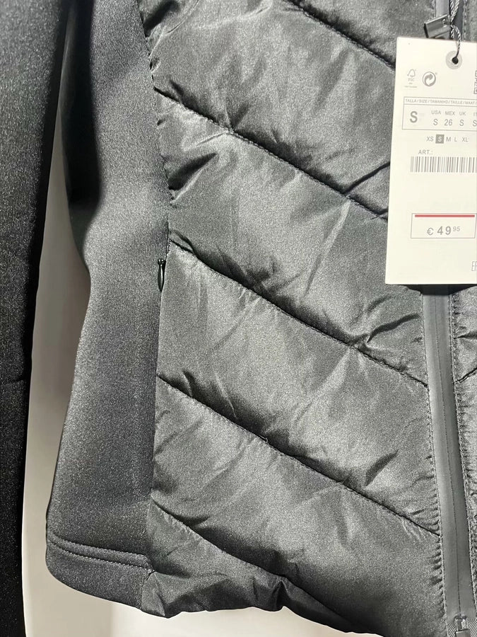 Women's Vacation Simple Style Solid Color Zipper Coat cotton clothes
