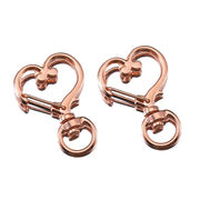Rose Gold-Peach Heart