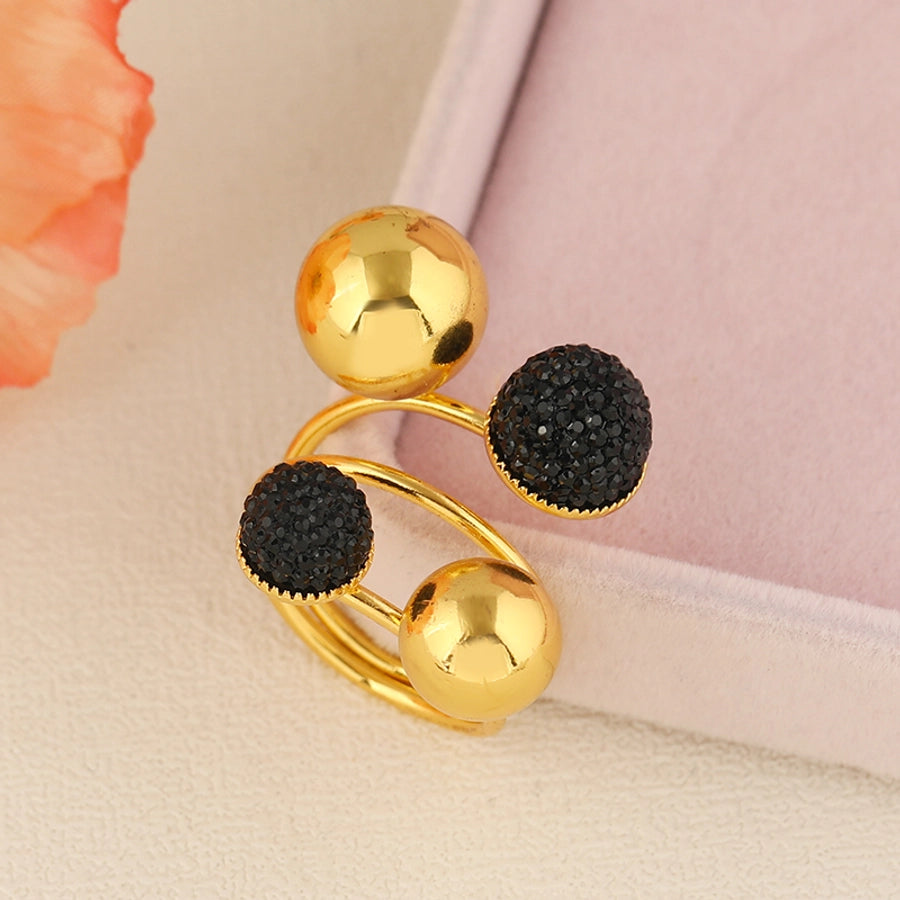 Elegant Geometric Alloy Women's Rings
