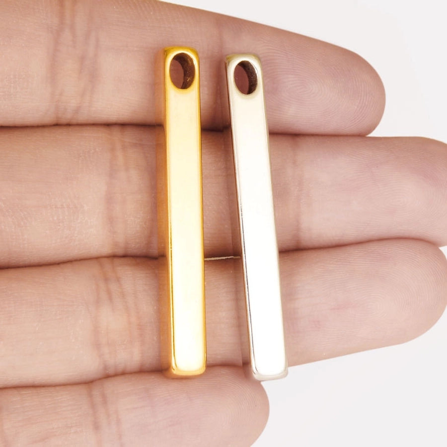 1 Piece 304 Stainless Steel 18K Gold Plated Geometric Pendant