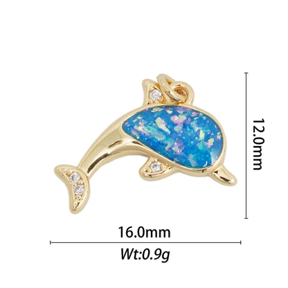 1 Piece Copper Tortoise Insect Pendant