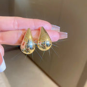 26# Silver Needle-Water Drop-Gold