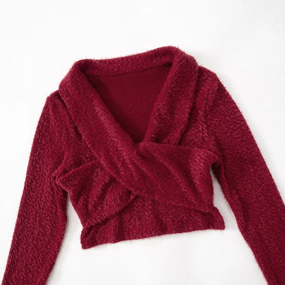 Women's Sweater Long Sleeve Sweaters & Cardigans Streetwear Solid Color