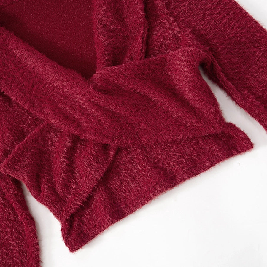 Women's Sweater Long Sleeve Sweaters & Cardigans Streetwear Solid Color
