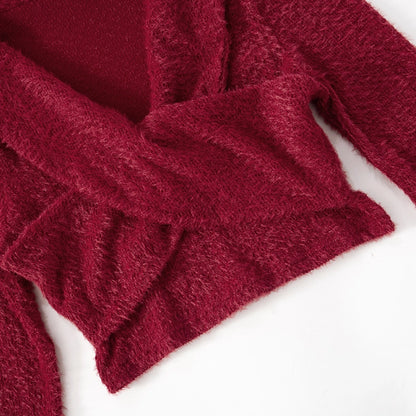 Women's Sweater Long Sleeve Sweaters & Cardigans Streetwear Solid Color