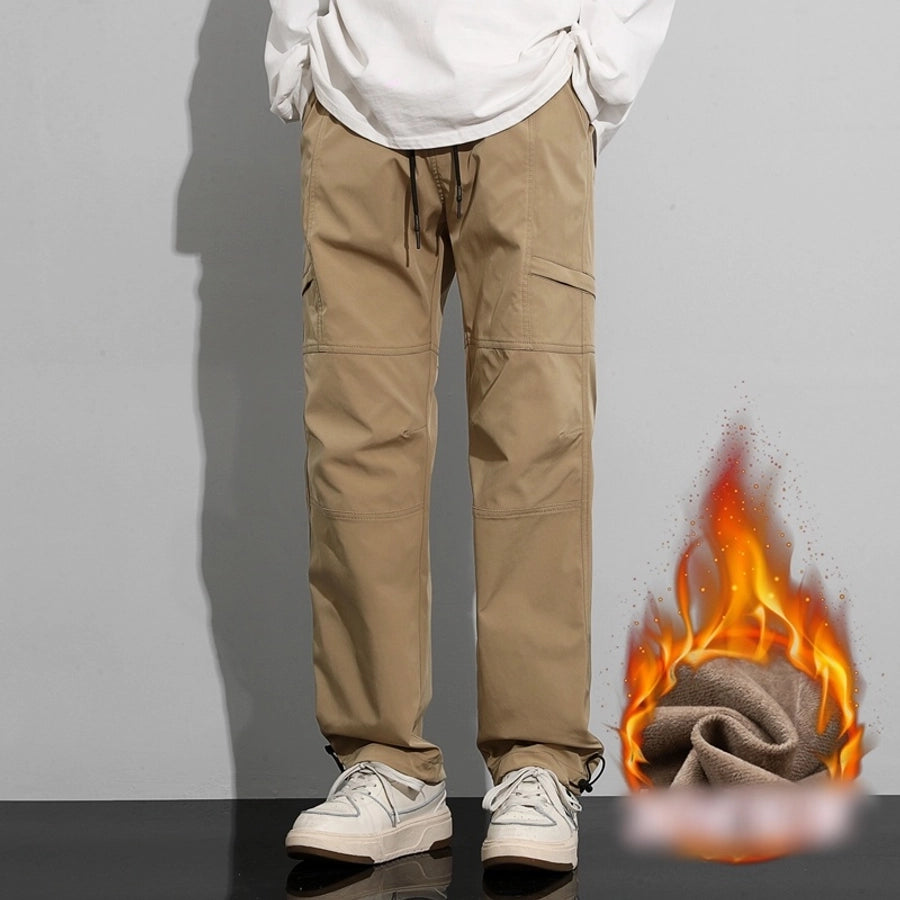 Men's Solid Color Casual Loose Men's Bottoms