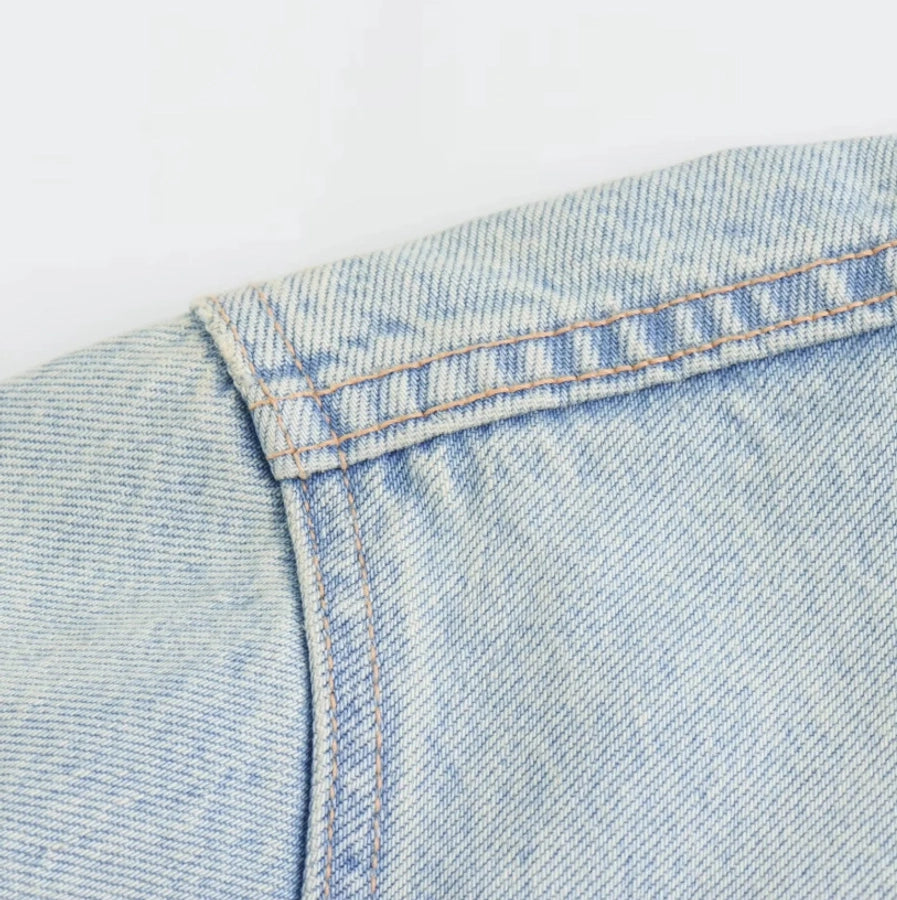 Women's Streetwear Solid Color Coat Denim Jacket