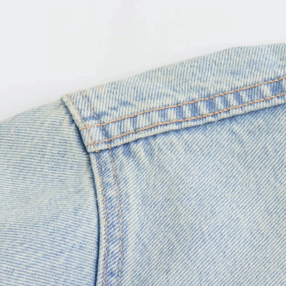 Women's Streetwear Solid Color Coat Denim Jacket