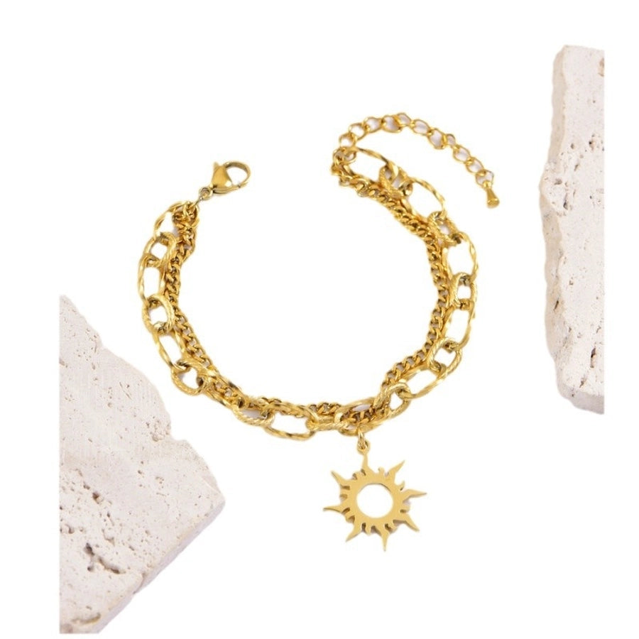 Elegant Streetwear Geometric 304 Stainless Steel  Bracelets In Bulk Stainless Steel Bracelets