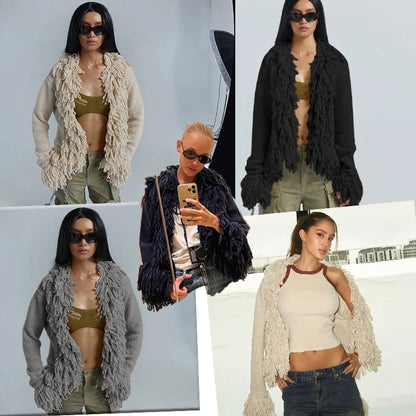 Women's Sweater Long Sleeve Sweaters & Cardigans Streetwear Solid Color
