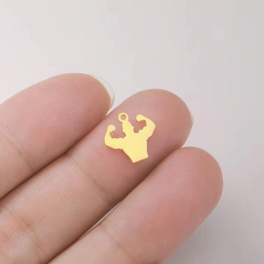 1 Piece 304 Stainless Steel Geometric Pendant