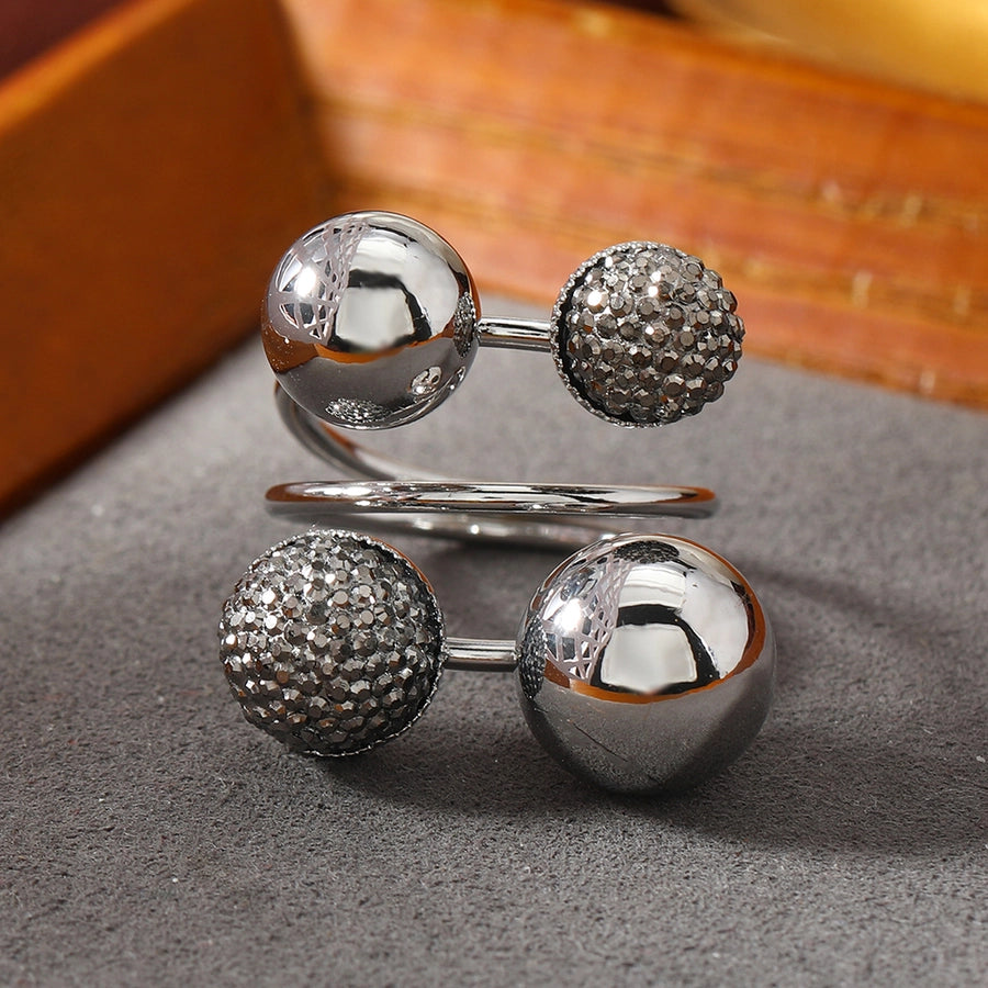 Elegant Geometric Alloy Women's Rings