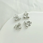 White K Three-Dimensional Cherry 14.5mm * 13.5mm