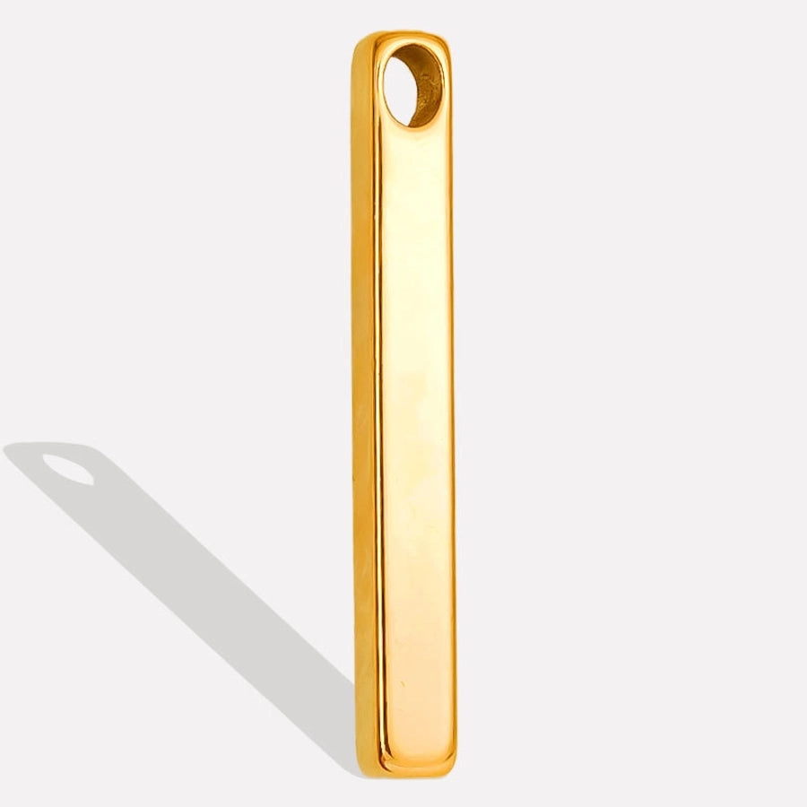 1 Piece 304 Stainless Steel 18K Gold Plated Geometric Pendant