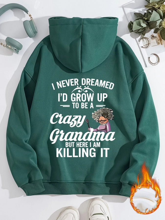 Hoodies & Sweatshirts Long Sleeve Streetwear Letter