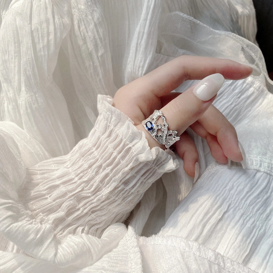 925 Sterling Silver Geometric Rings