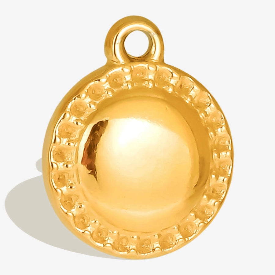 1 Piece 13*16mm 304 Stainless Steel 18K Gold Plated Geometric Pendant Jewelry Accessories